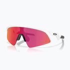 Kinder-Sonnenbrille Oakley Resistor Sweep polished white/Prizm Field