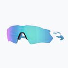 Oakley Radar EV S Path Sonnenbrille poliert weiß/Prisma Saphir