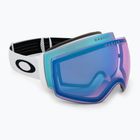 Skibrille Oakley Flight Deck Pro M matte white/prizm sapphire/prizm iced