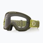 Fahrradbrille Oakley O Frame 2.0 Pro MTB cactus dark brush/clear