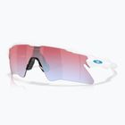 Sonnenbrille Oakley Radar EV Heater polished white/prizm snow sapphire