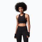 Damen Trainings-BH STRONG ID Make The Cut-Out schwarz Z1T02555