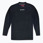 Kinder-Hockey-Langarmshirt CCM 5000 JR schwarz
