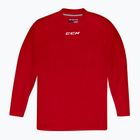 Kinder-Hockey-Langarmshirt CCM 5000 JR rot