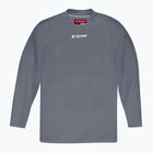 Kinder-Hockey-Langarmshirt CCM 5000 JR grau