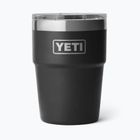 Thermosflasche YETI Rambler Stackable 473 ml black
