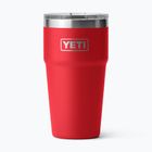 Thermosflasche YETI Rambler Stackable 591 ml rescue red
