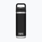 Thermosflasche YETI Rambler Chug 532 ml black