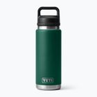 Thermosflasche YETI Rambler Chug 760 ml black forest green