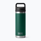 Thermosflasche YETI Rambler Chug 532 ml black forest green