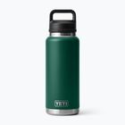 Thermoflasche YETI Rambler Chug 1064 ml black forest green