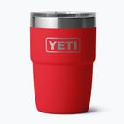 Thermosflasche YETI Rambler Stackable 237 ml rescue red