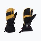 Beheizbare Skihandschuhe Lenz Heat Glove 8. Finger Cap Lobster schwarz-gelb 127