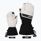 Damen Skihandschuhe Lenz Think About Lobster white/black