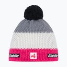Wintermütze Eisbar Star Pompon SA pink melange/white/grey