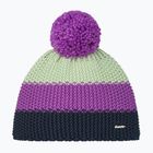 Kinder-Wintermütze Eisbar Star Pompon purple