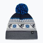 Wintermütze Eisbar Retroski Pompon navy