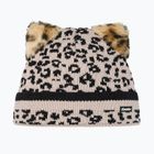 Kinder-Wintermütze Eisbar Stephie beige/leopard print