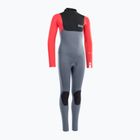 Kinder Schwimm-Neoprenanzug ION Capture 5/4 Back Zip steel blue/red