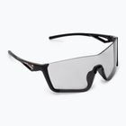 Red Bull Spect Backra matt/glänzend schwarz/photochromi Fahrradbrille