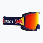 Red Bull SPECT Solo S2 matt dunkelblau/blau/braun/rot verspiegelt Skibrille