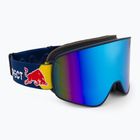 Skibrille Red Bull SPECT Rush blue/ice blue snow/smoke with blue mirror