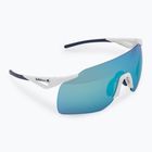 Sonnenbrille Red Bull SPECT Gabe white/smoke with blue mirror