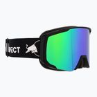 Skibrille Red Bull SPECT Jibb matt black/brown with green mirror