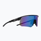 Red Bull SPECT Riddle schwarz/rauch mit lila grünem Spiegel Sonnenbrille
