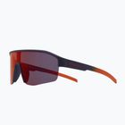 Sonnenbrille Red Bull SPECT Dundee soft touch midnight/smoke red/purple mirror