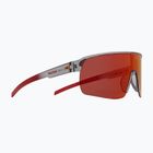 Sonnenbrille Red Bull SPECT Dakota light grey/brown with red-orange mirror
