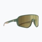 Sonnenbrille Red Bull SPECT Froth matt olive/ smoke with gold mirror