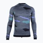 Herren ION Lycra Maze dunkel Collage Schwimmen Longsleeve