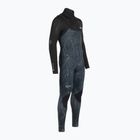 Men's ION Seek Core 3/2 mm Front Zip verzerrt schwarzer Neoprenanzug