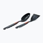 Wanderausrüstung Gsi Outdoors Pack Spoon/Spatula black/orange