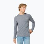 Longsleeve Herren super.natural Apres Ski cashmere grey melange/various