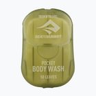 Blattseife Sea To Summit Trek & Travel Pocket Body Wash 50 Stk. green
