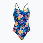 Damen Funkita Diamond Back One Piece Badeanzug in Blüte