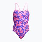 Damen-Badeanzug Funkita Single Strap One Piece perfekt Blütenblatt