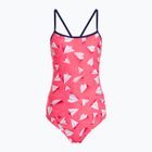 Damen-Badeanzug Funkita Single Strap One Piece Papier rosa