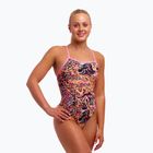 Damen Badeanzug Funkita Tie Me Tight One Piece tipsy tiger