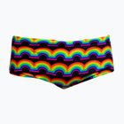 Kinder-Schwimmboxer Funky Trunks Sidewinder Trunks rainbowie