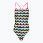 Damen Badeanzug Funkita Strapped In One piece rainbowie