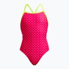 Kinder Badeanzug Funkita Strapped In One Piece pink proton