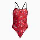 Damen-Einteiler Badeanzug Funkita Single Strength One Piece scribbles