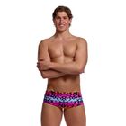 Herren-Badeboxershorts Funky Trunks Sidewinder Trunks wild animal