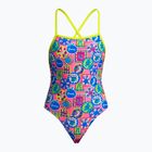 Damen-Einteiler Badeanzug Funkita Tie Me Tight One Piece zesty besty