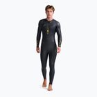 Herren Triathlon Neoprenanzug 2XU Propel:1 schwarz/ambition MW4991C