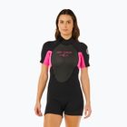 Damen Schwimm-Neoprenanzug Rip Curl Omega 2/2 mm Back Zip Springsuit black/pink