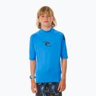 Rip Curl Lycra Brand Wave UPF blau gum Kinder-Schwimm-Shirt